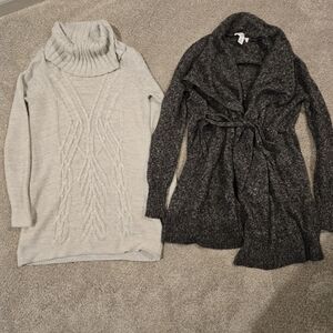 Maternity Gray Sweater Bundle